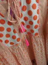 Laden Sie das Bild in den Galerie-Viewer, Tunika-Kleid "PAULA" orange