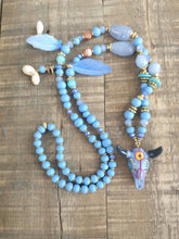 Laden Sie das Bild in den Galerie-Viewer, Halskette "BÜFFEL BLAU"