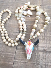 Laden Sie das Bild in den Galerie-Viewer, Halskette "BÜFFEL NATUR"