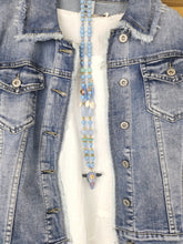 Laden Sie das Bild in den Galerie-Viewer, Halskette "BÜFFEL BLAU"