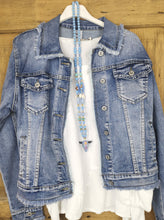 Laden Sie das Bild in den Galerie-Viewer, Halskette "BÜFFEL BLAU"