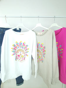 Shirt "INDIAN SKULL"
