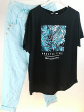 Laden Sie das Bild in den Galerie-Viewer, T-Shirt &quot;PACIFIC&quot; schwarz
