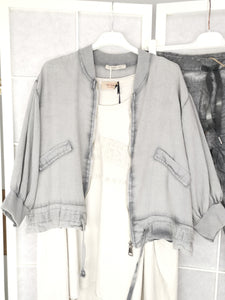 Jacke "JUNA" grau