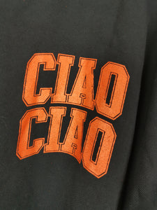 Sweatshirt "CIAO CIAO" schwarz