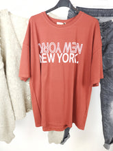 Laden Sie das Bild in den Galerie-Viewer, T-Shirt &quot;NEW YORK&quot;
