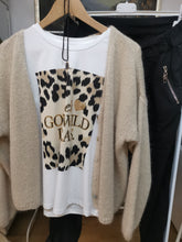 Laden Sie das Bild in den Galerie-Viewer, T-Shirt &quot;WILD IDEAS&quot; beige
