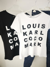 Laden Sie das Bild in den Galerie-Viewer, T-Shirt &quot;LOUIS...&quot; weiß
